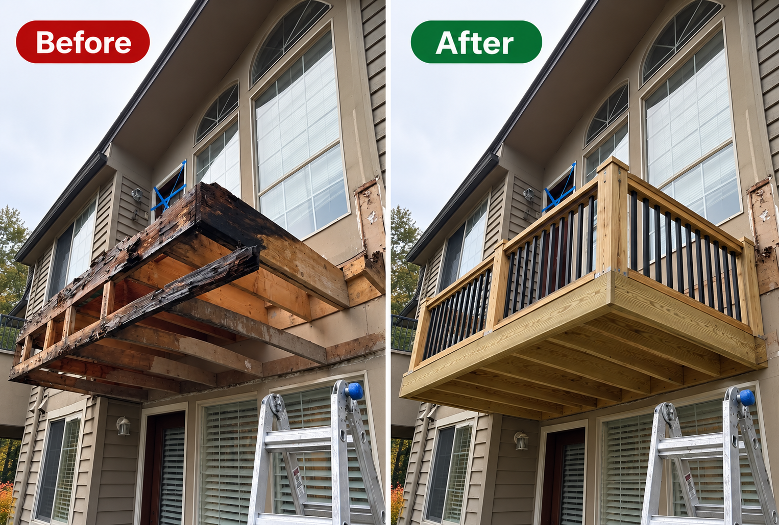 Deck repair in Knoxville TN